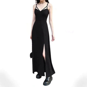 Witch In Disguise Black Summer Dress