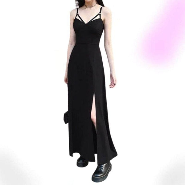 Witch In Disguise Black Summer Dress