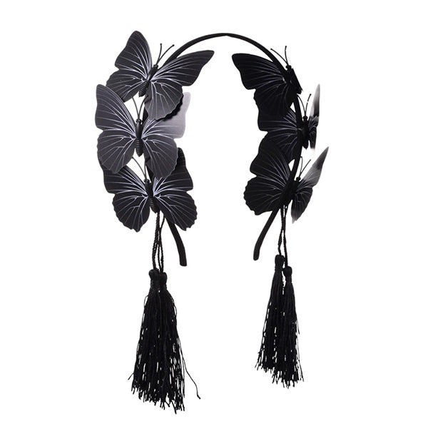 Omen of Death Butterfly Headband