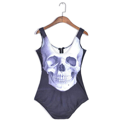 Toxic Skull Swimsuit