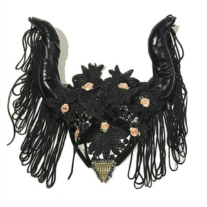 Dark Fairy Horn Headdress