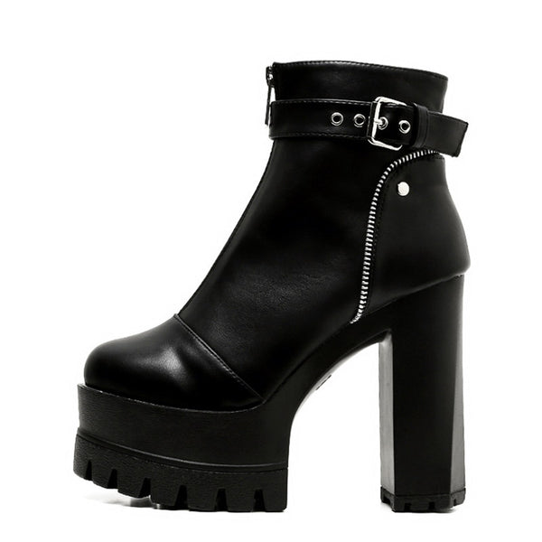 Minerva High Platform Boots