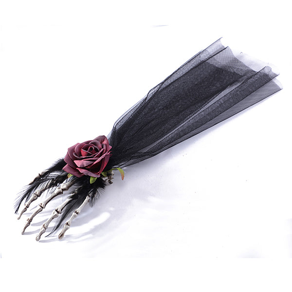 Ghost Veil Hair Clip / Brooch