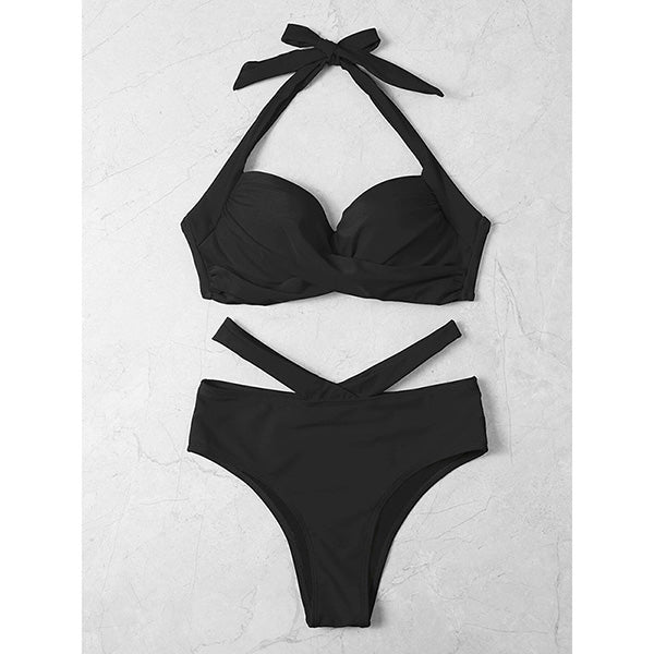 Mystical Twist Halter Bikini