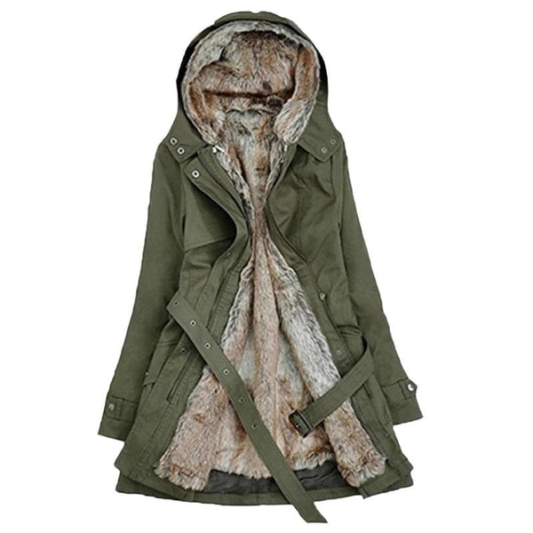 Classy Warm Hooded Coat