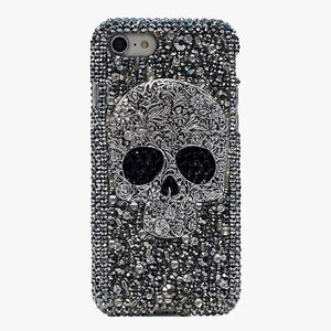 3D Skull Bling Phone Case - Samsung