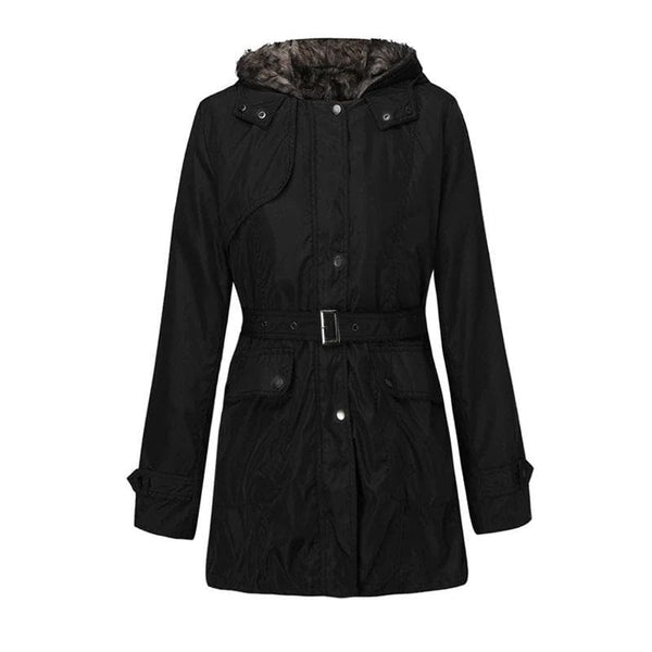 Classy Warm Hooded Coat