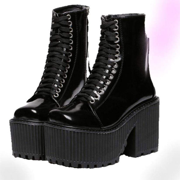 Nightside Sigil Platform Boots (womens)