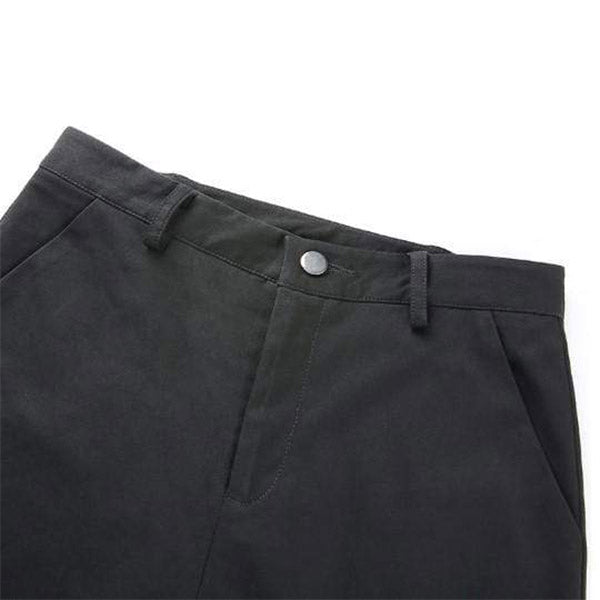 Hollow Out Buckle Strap Pants